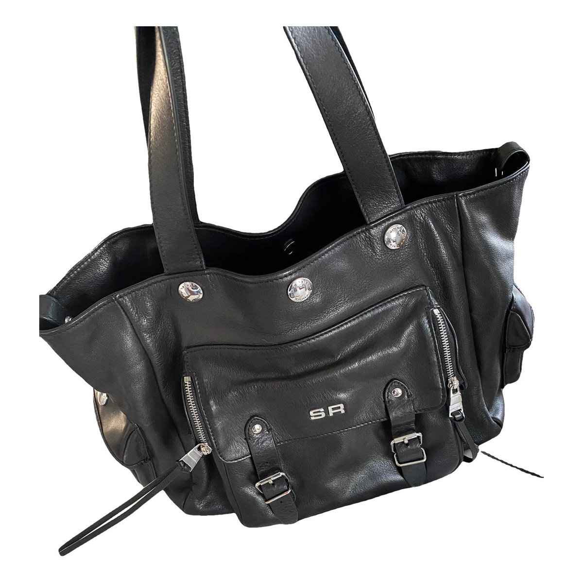 Leather handbag
