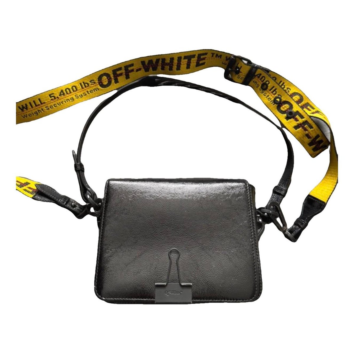 Binder leather handbag