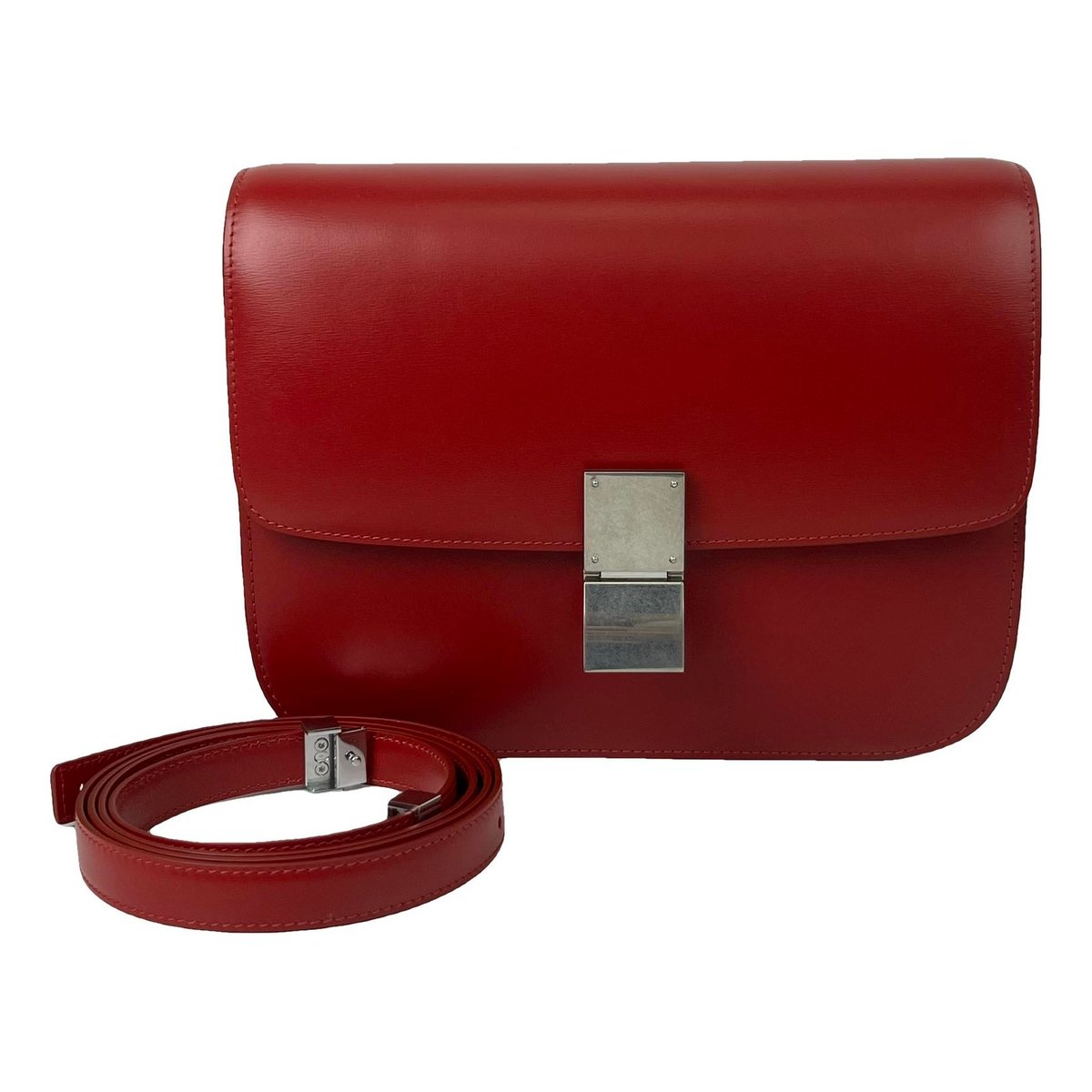 Classic leather handbag