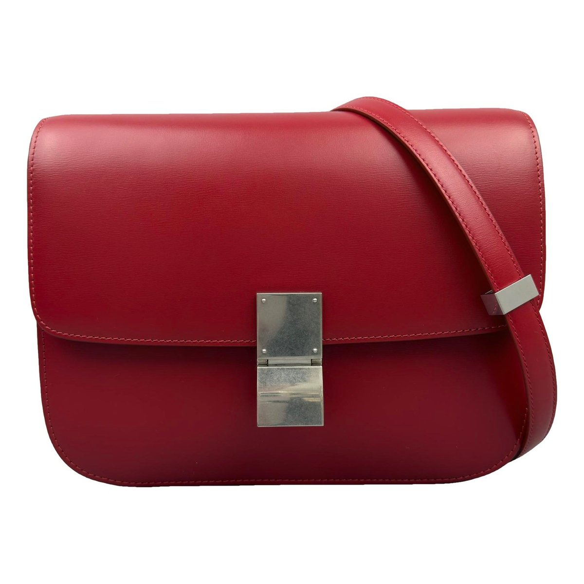 Classic leather handbag