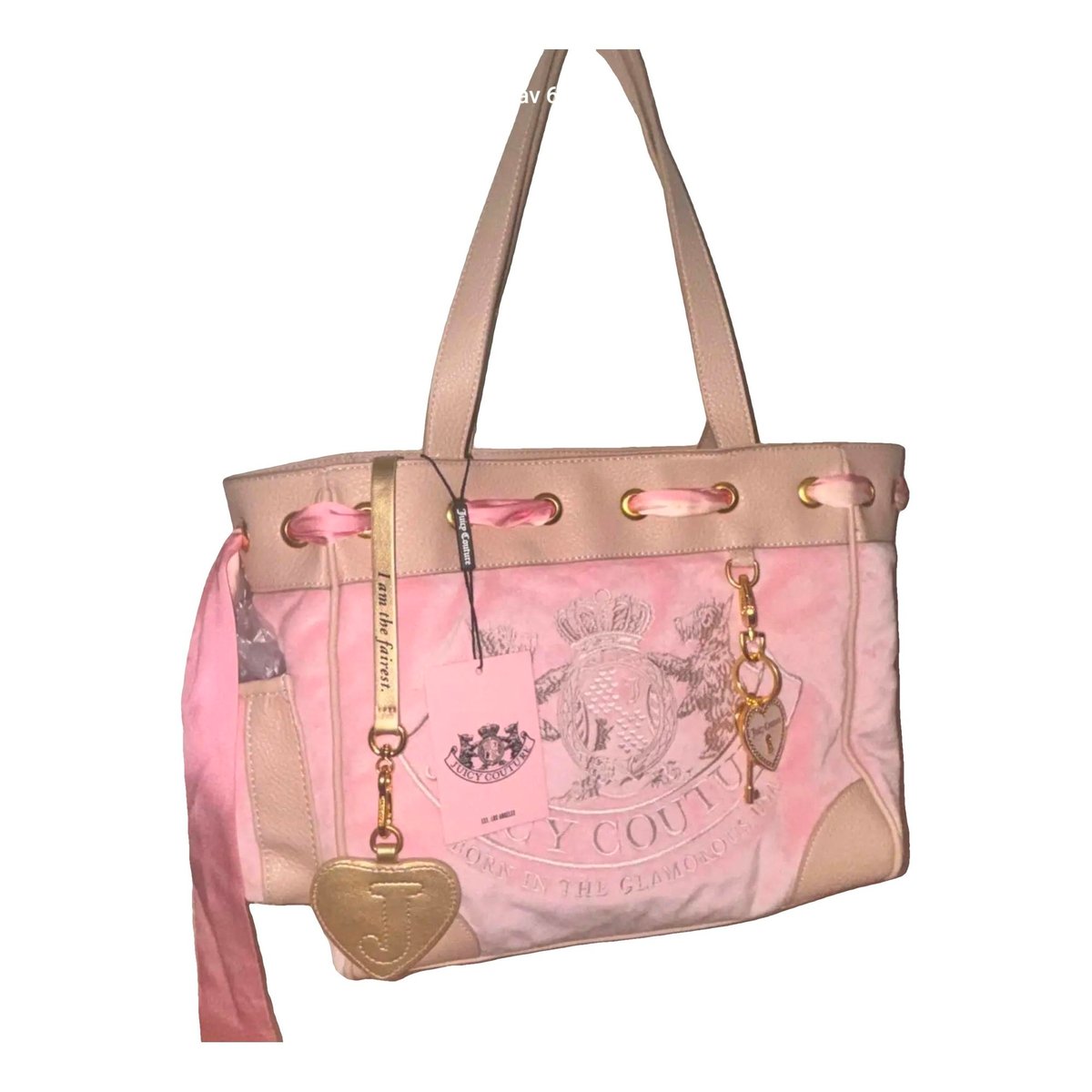 Velvet tote