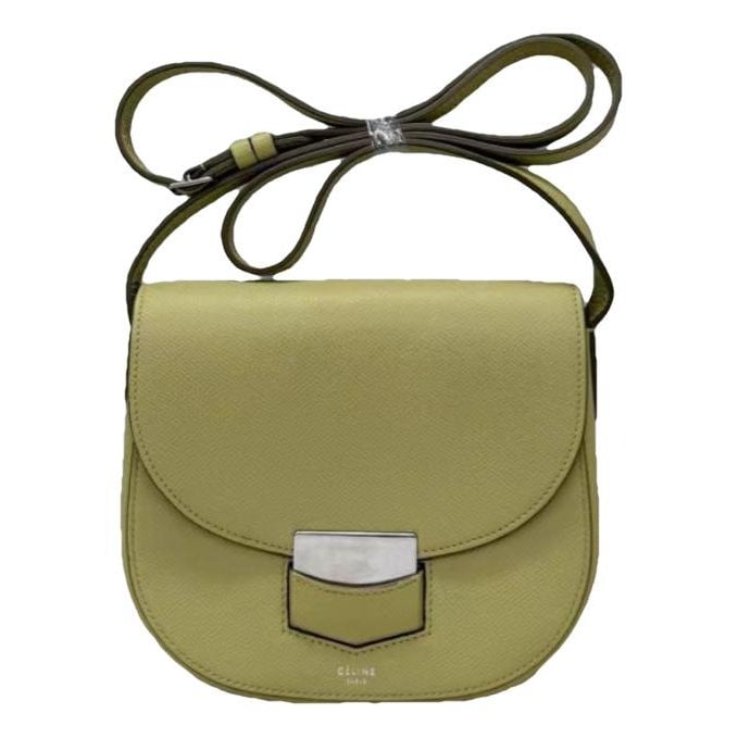 Trotteur leather crossbody bag