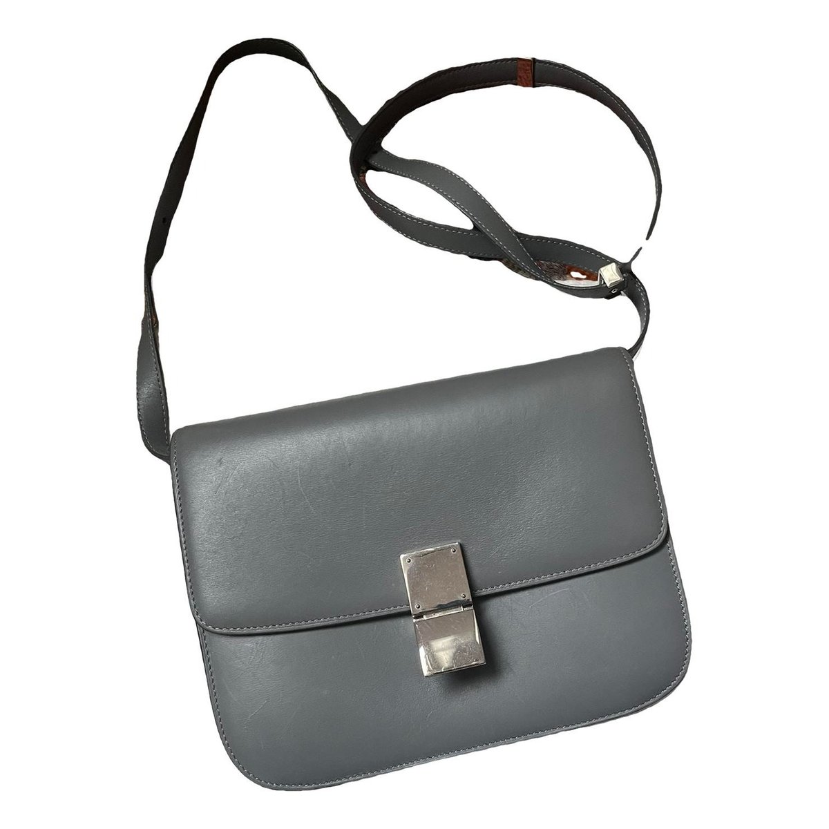 Classic leather crossbody bag