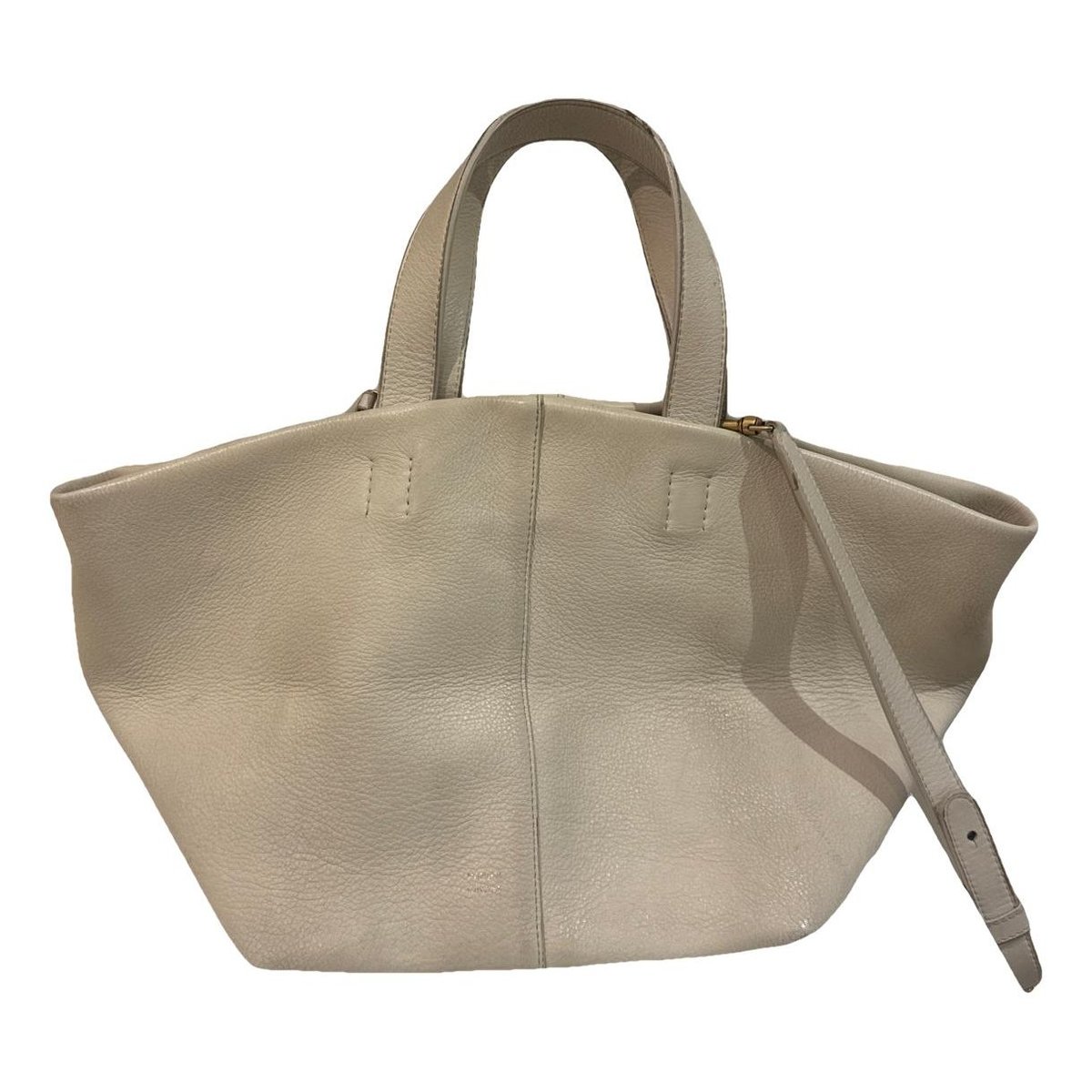 Tulipano leather tote