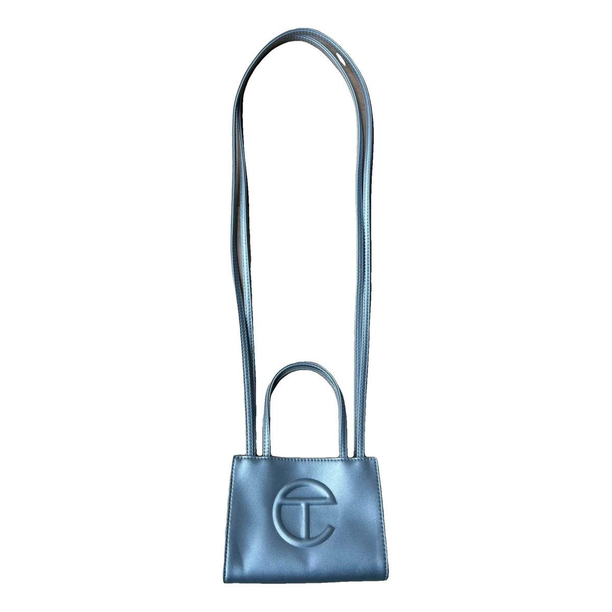 Small Shopping Bag vegan leather crossbody bag