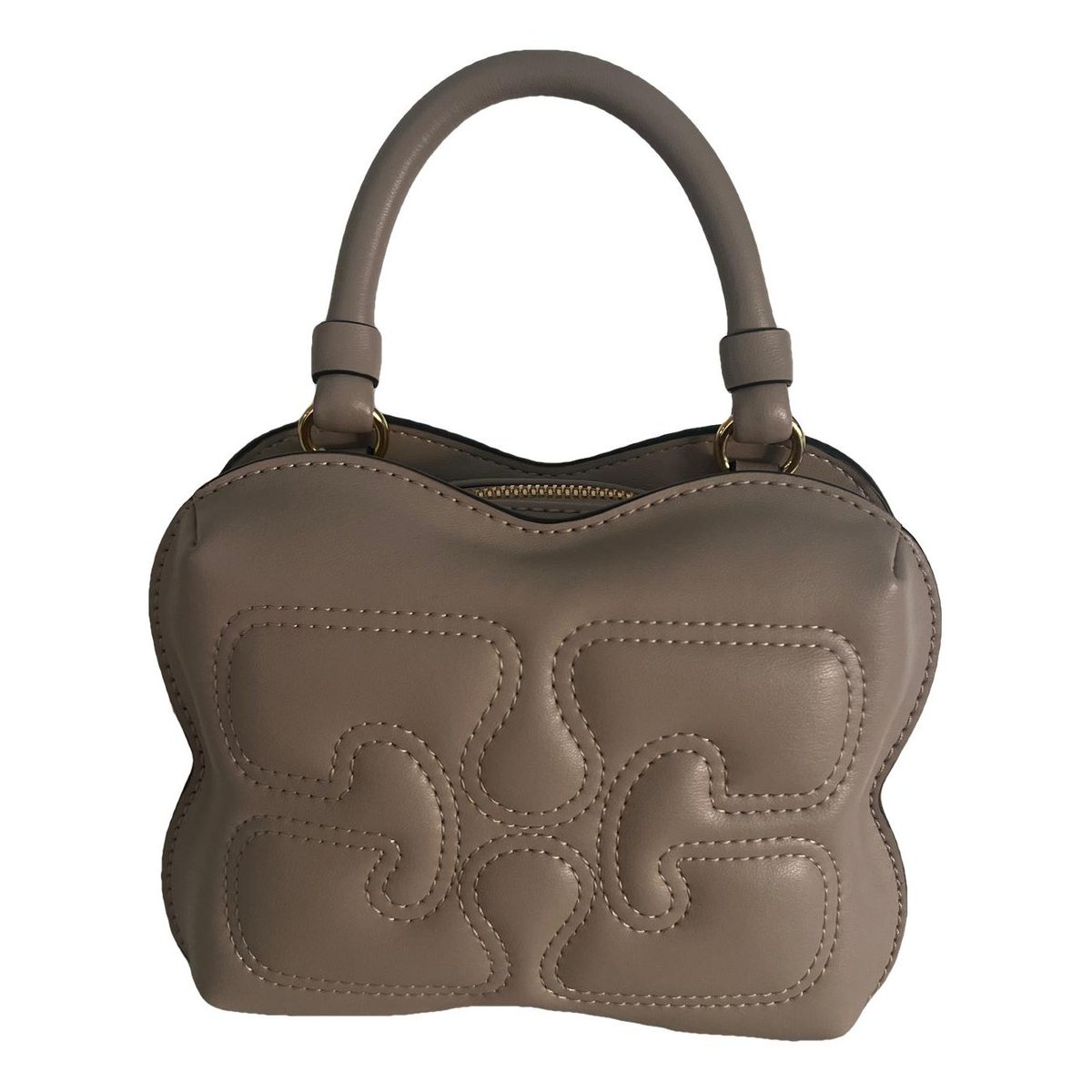 Butterfly leather crossbody bag