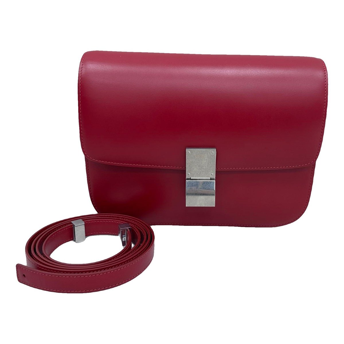 Classic leather handbag
