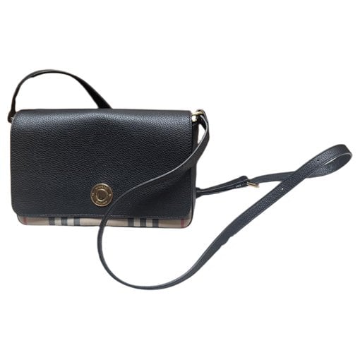 Note leather handbag