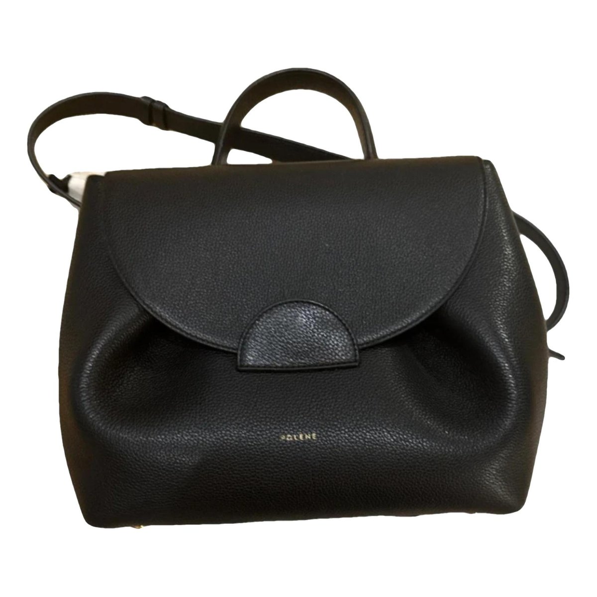 Numéro un leather crossbody bag