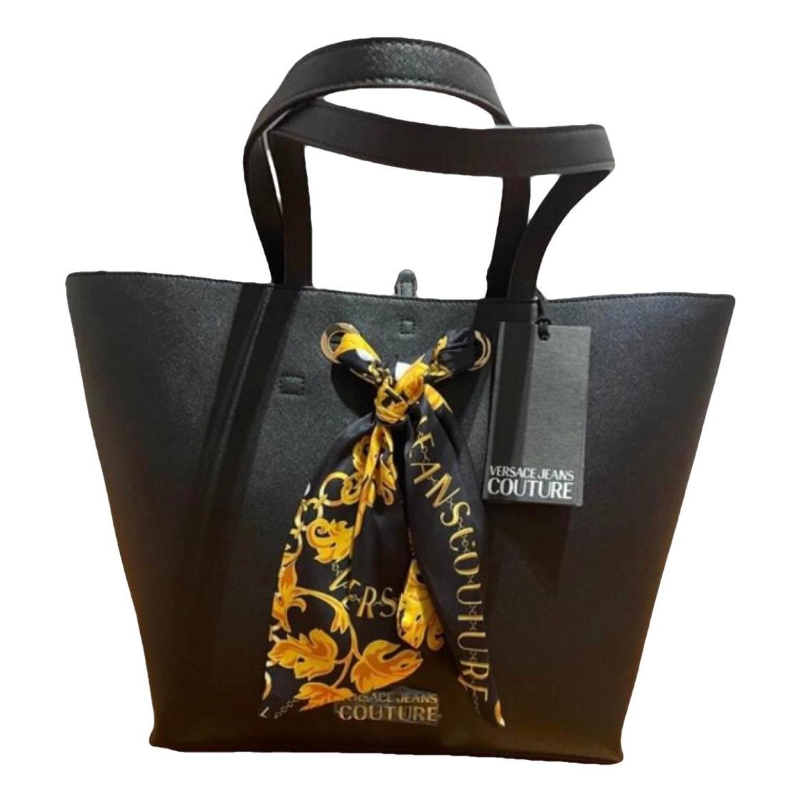 Leather tote