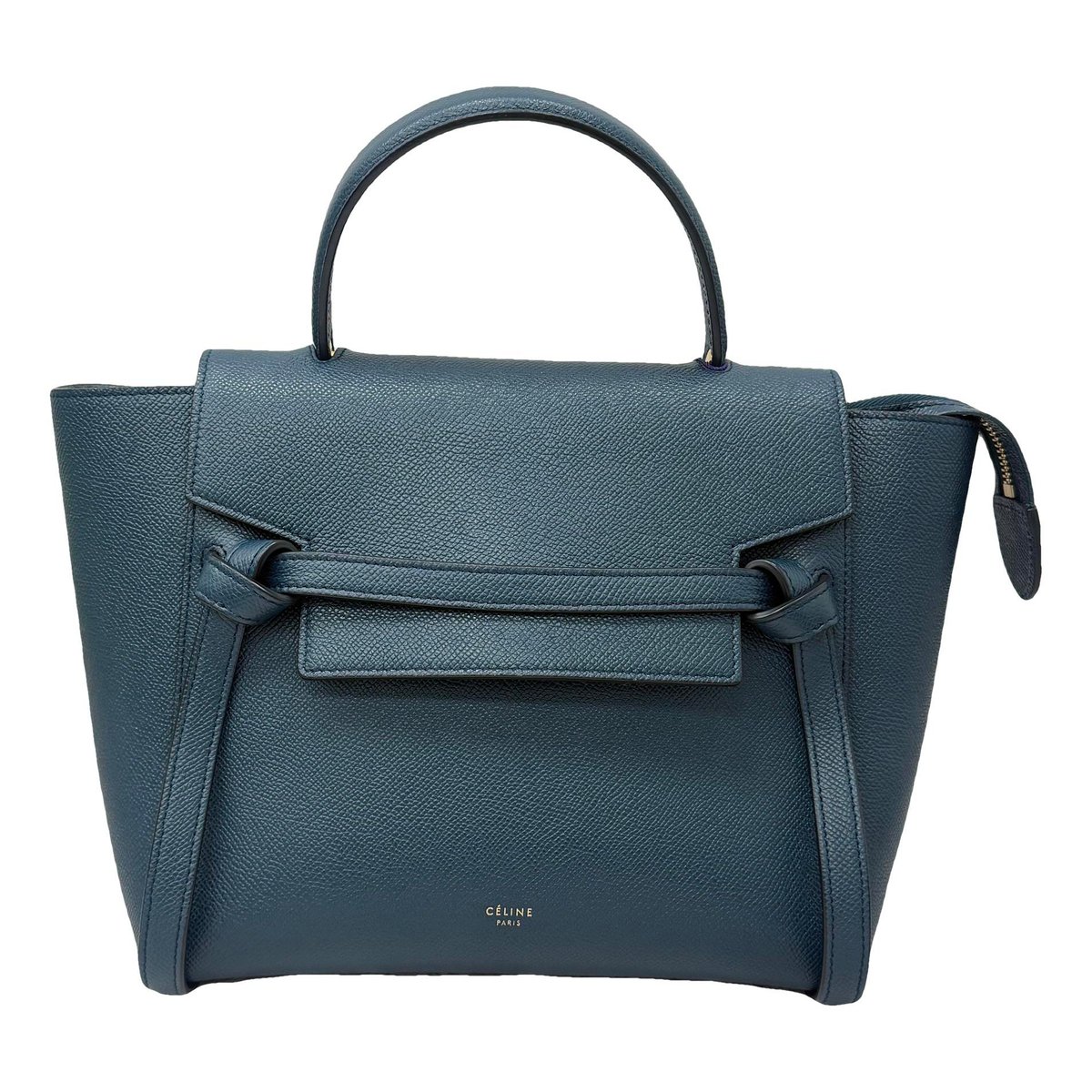 Belt leather handbag
