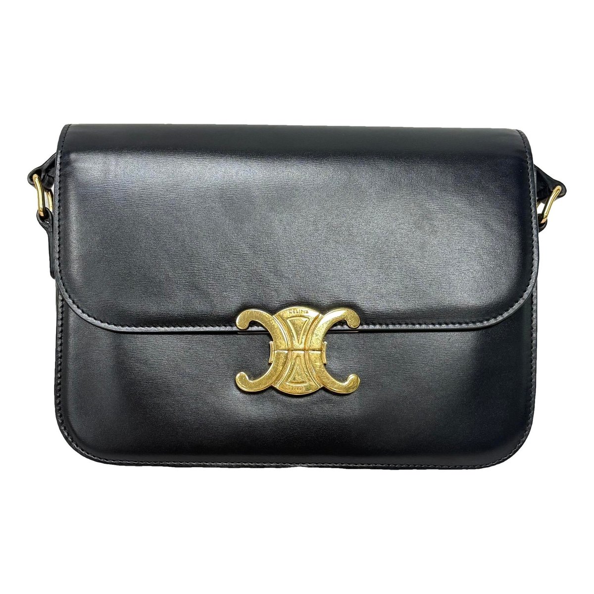 Triomphe leather handbag