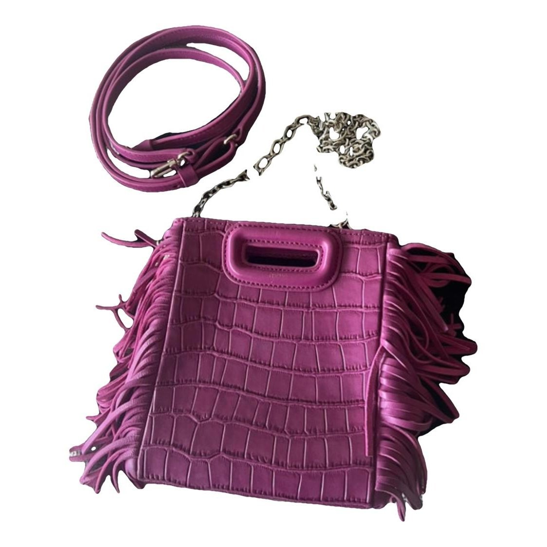 Sac M leather crossbody bag