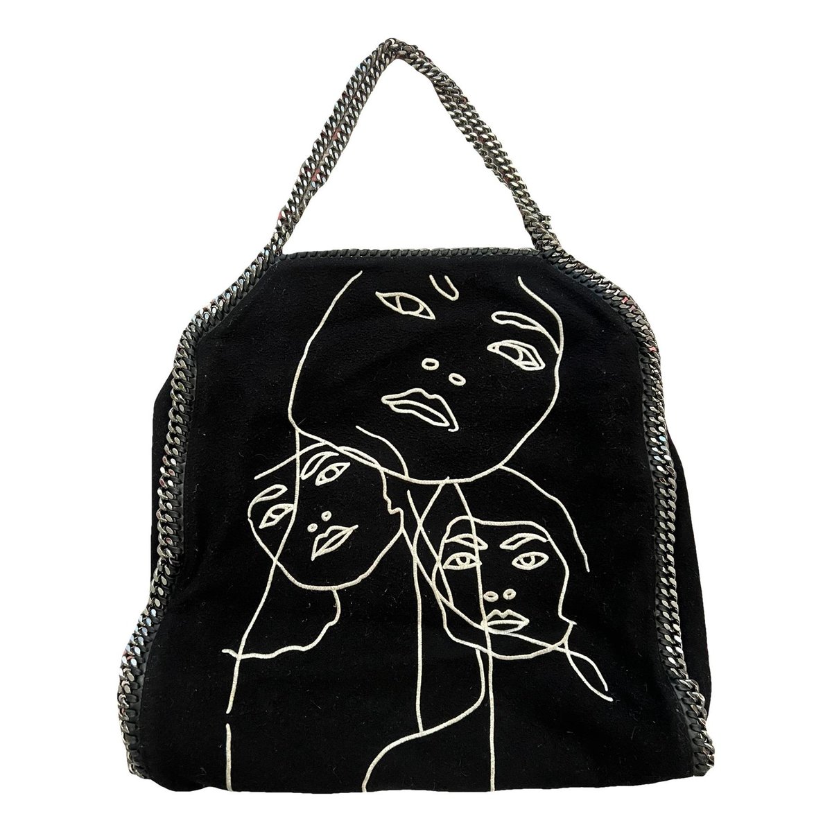 Falabella wool handbag