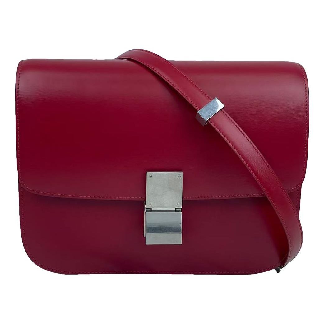 Classic leather handbag