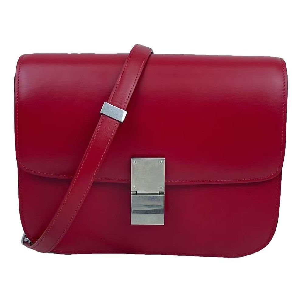Classic leather handbag