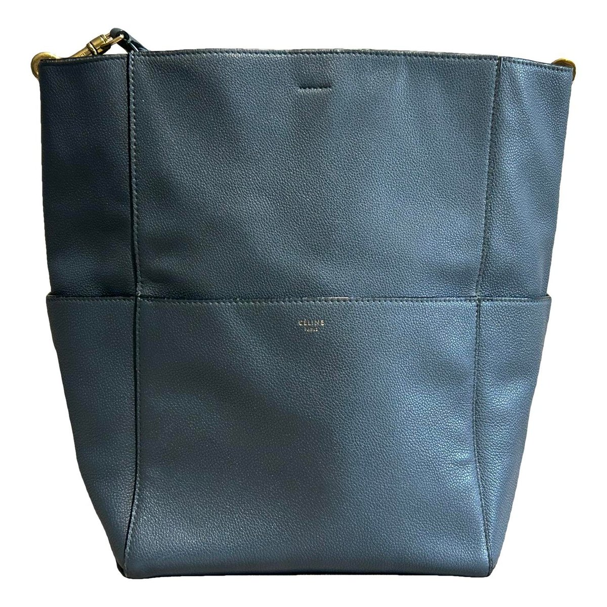 Seau Sangle leather tote