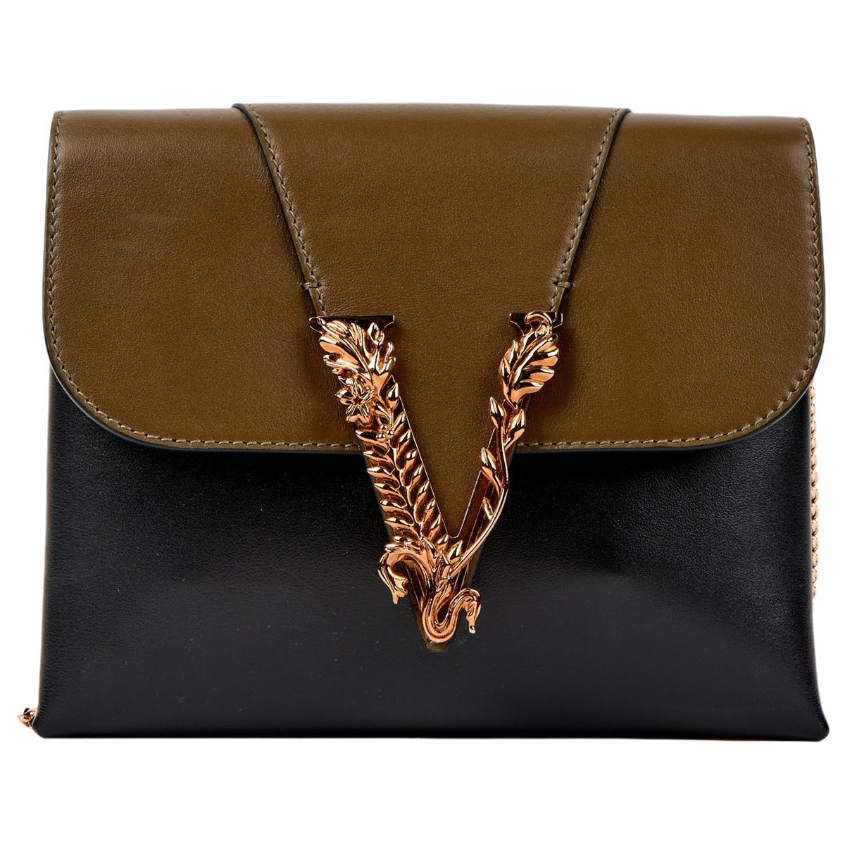 Virtus leather crossbody bag