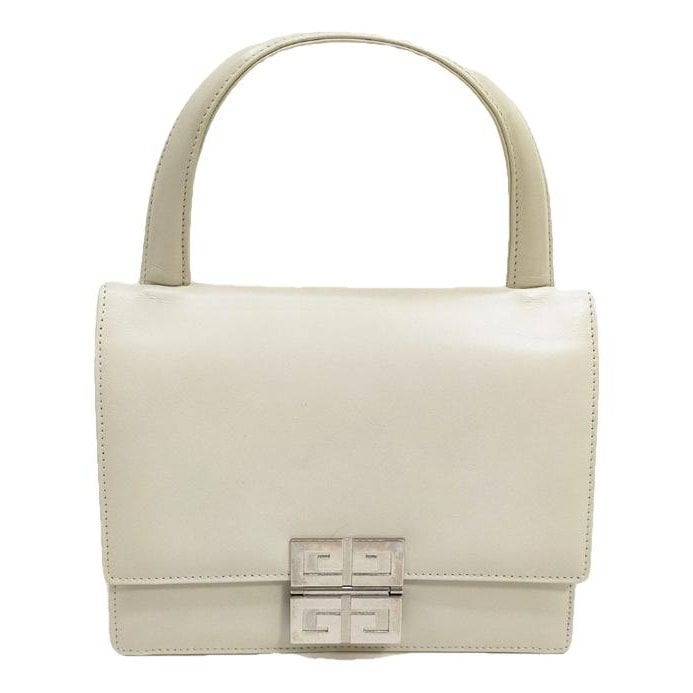 4G leather handbag