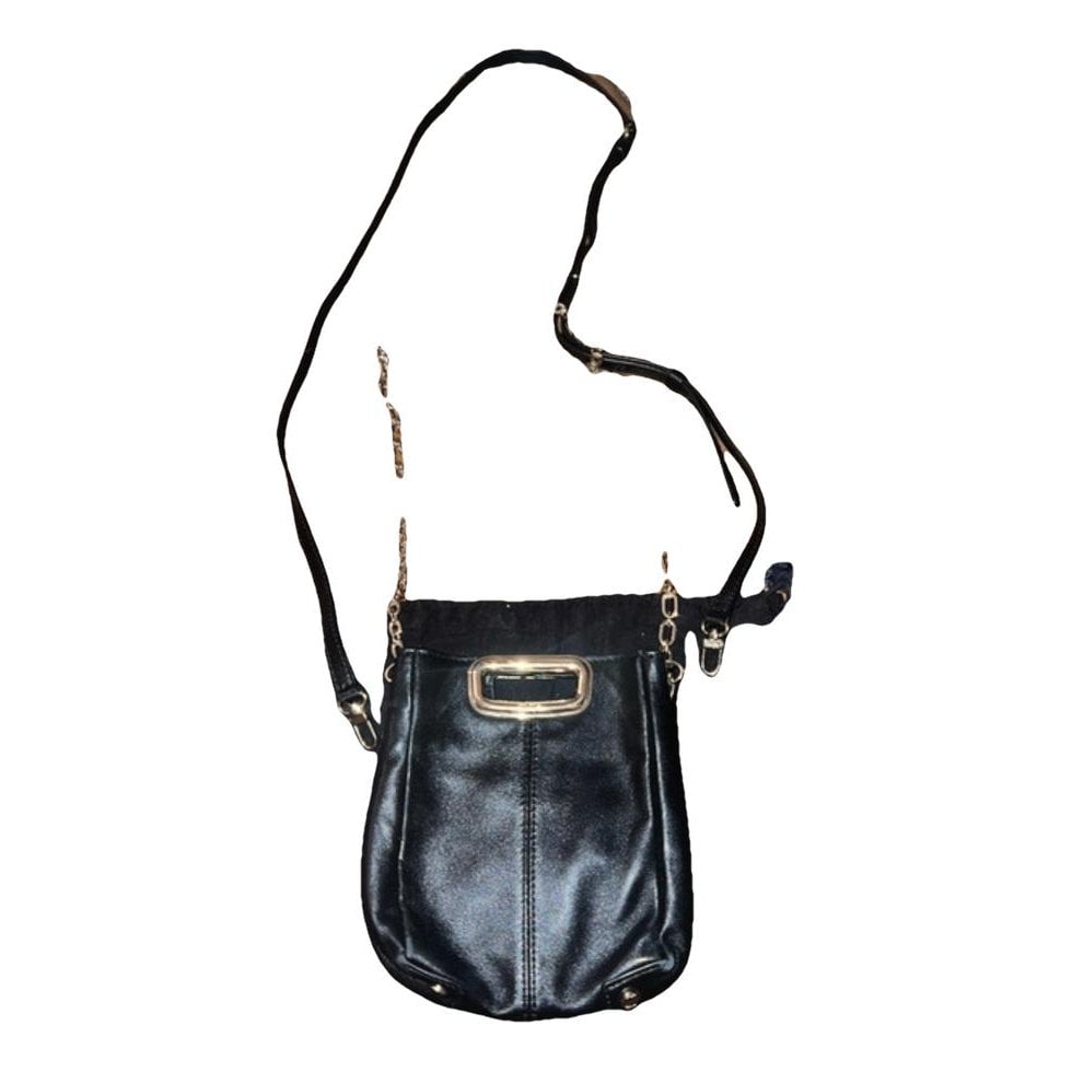 Sac M leather crossbody bag