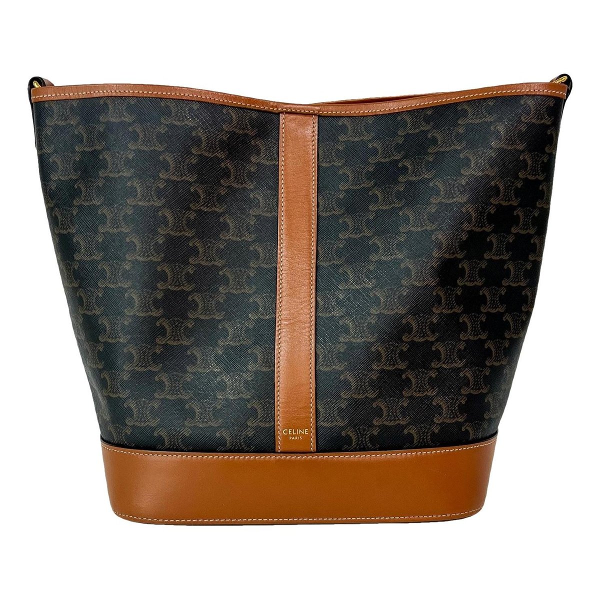 SAC SEAU leather handbag