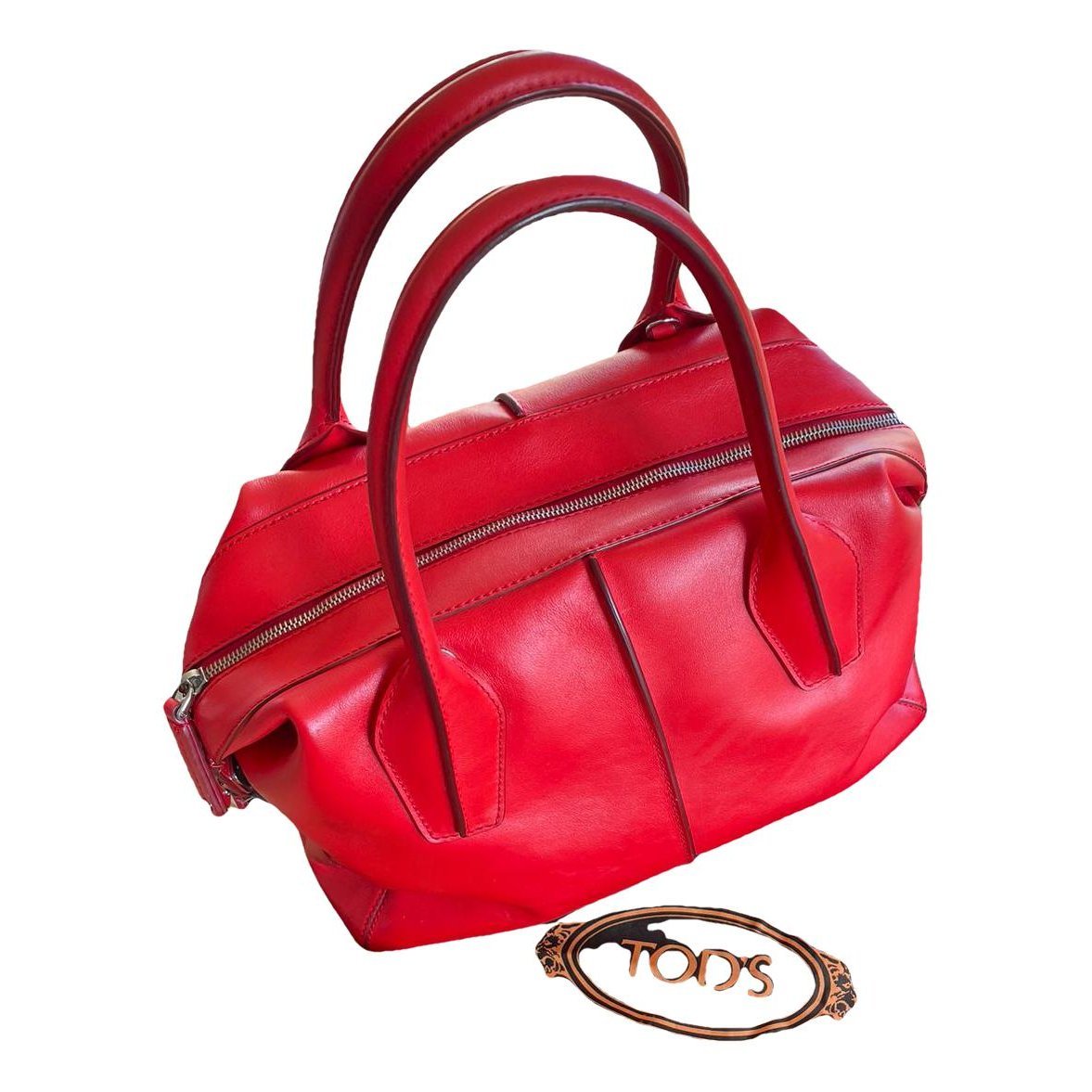 D Bag leather bag