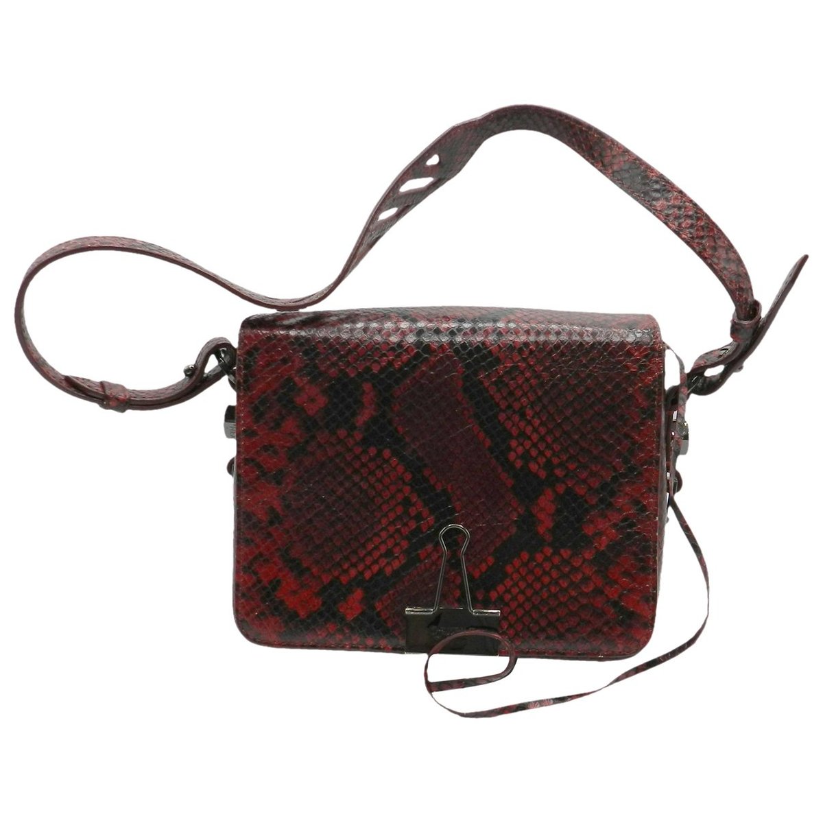 Binder leather handbag