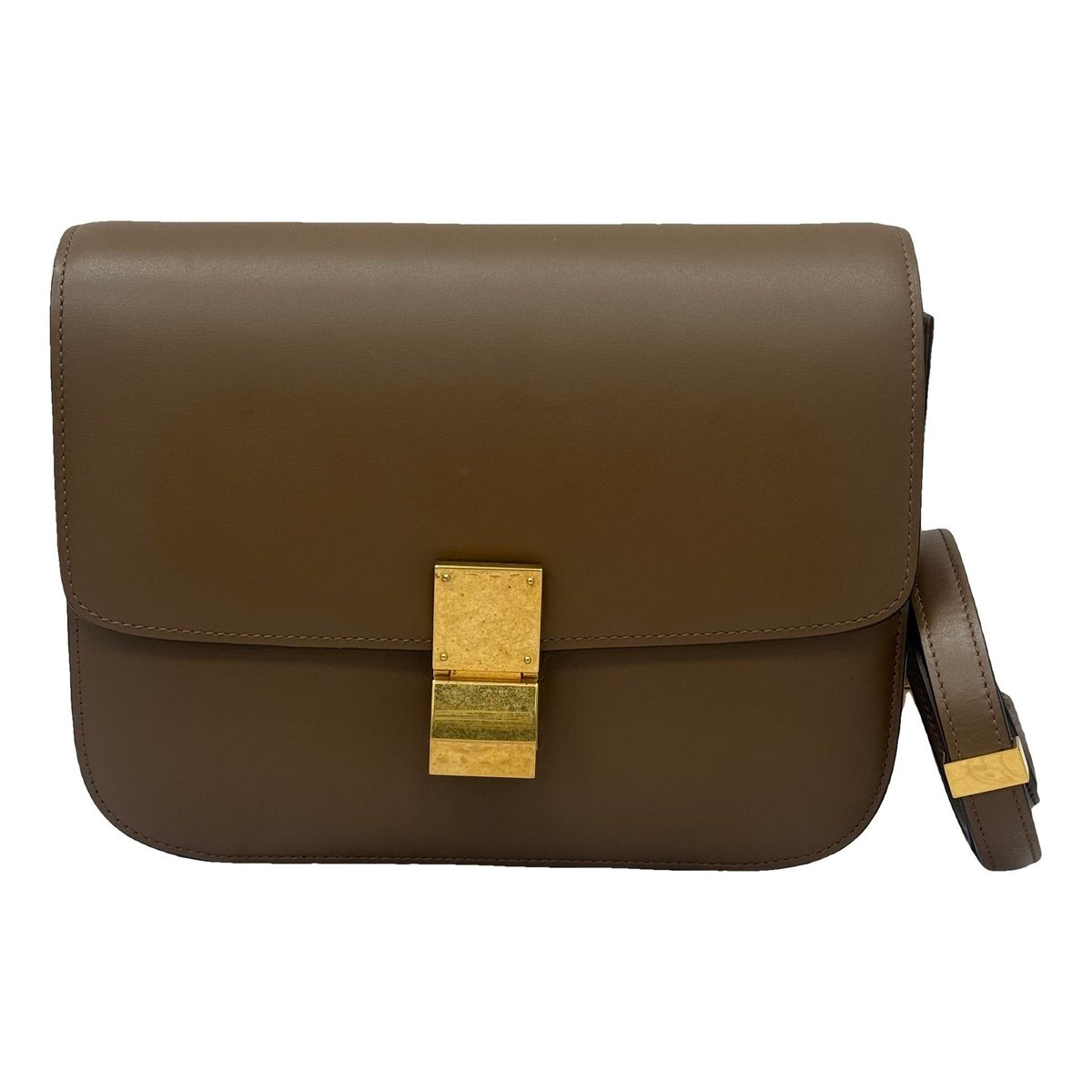 Classic leather handbag