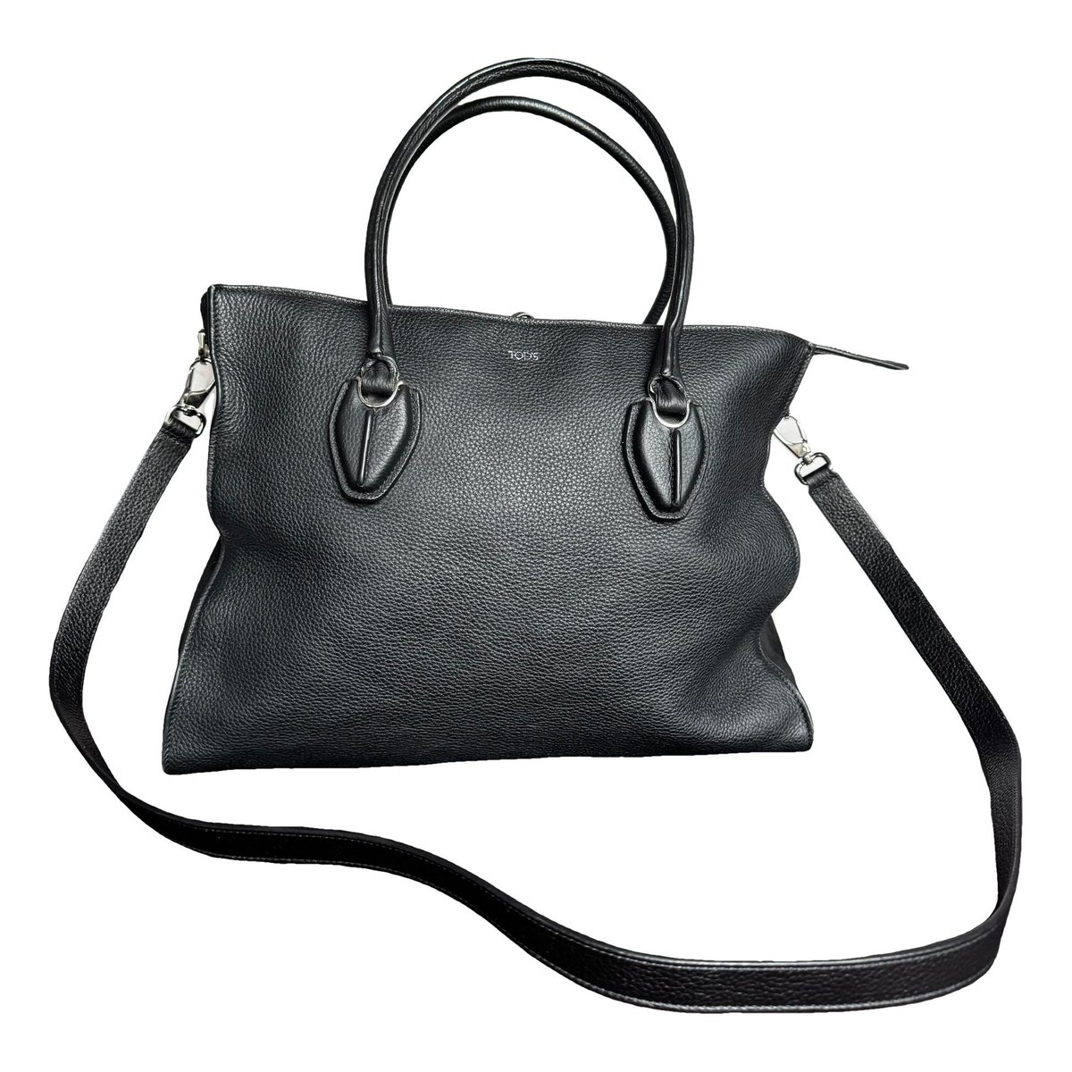 D Bag leather tote