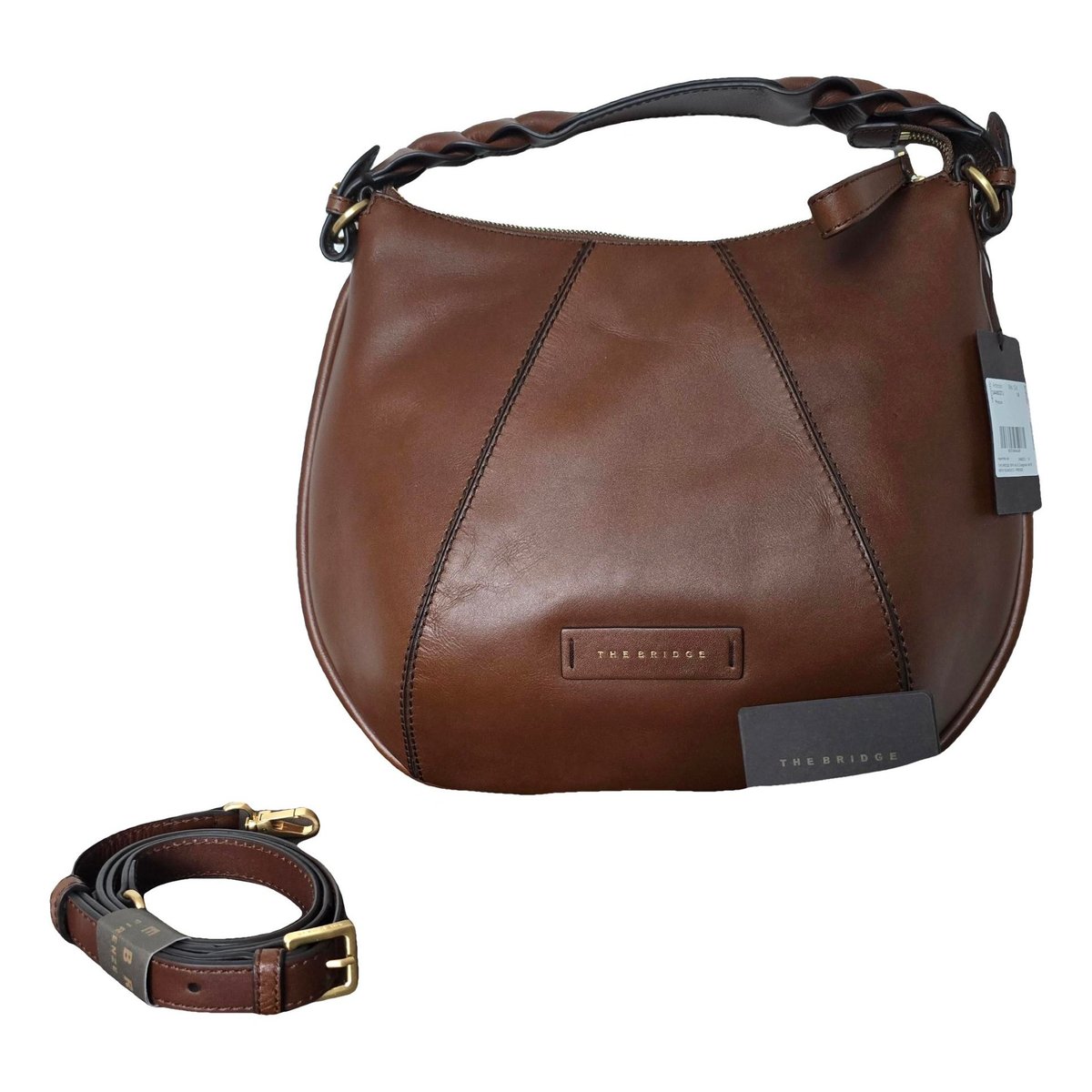 Leather crossbody bag