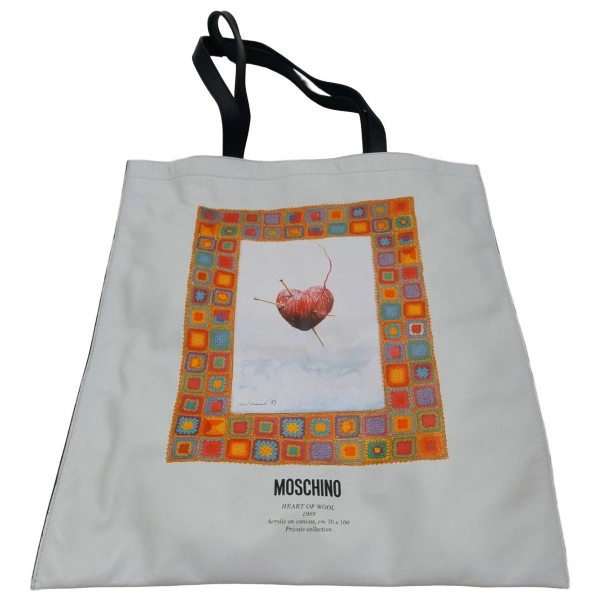 Leather tote