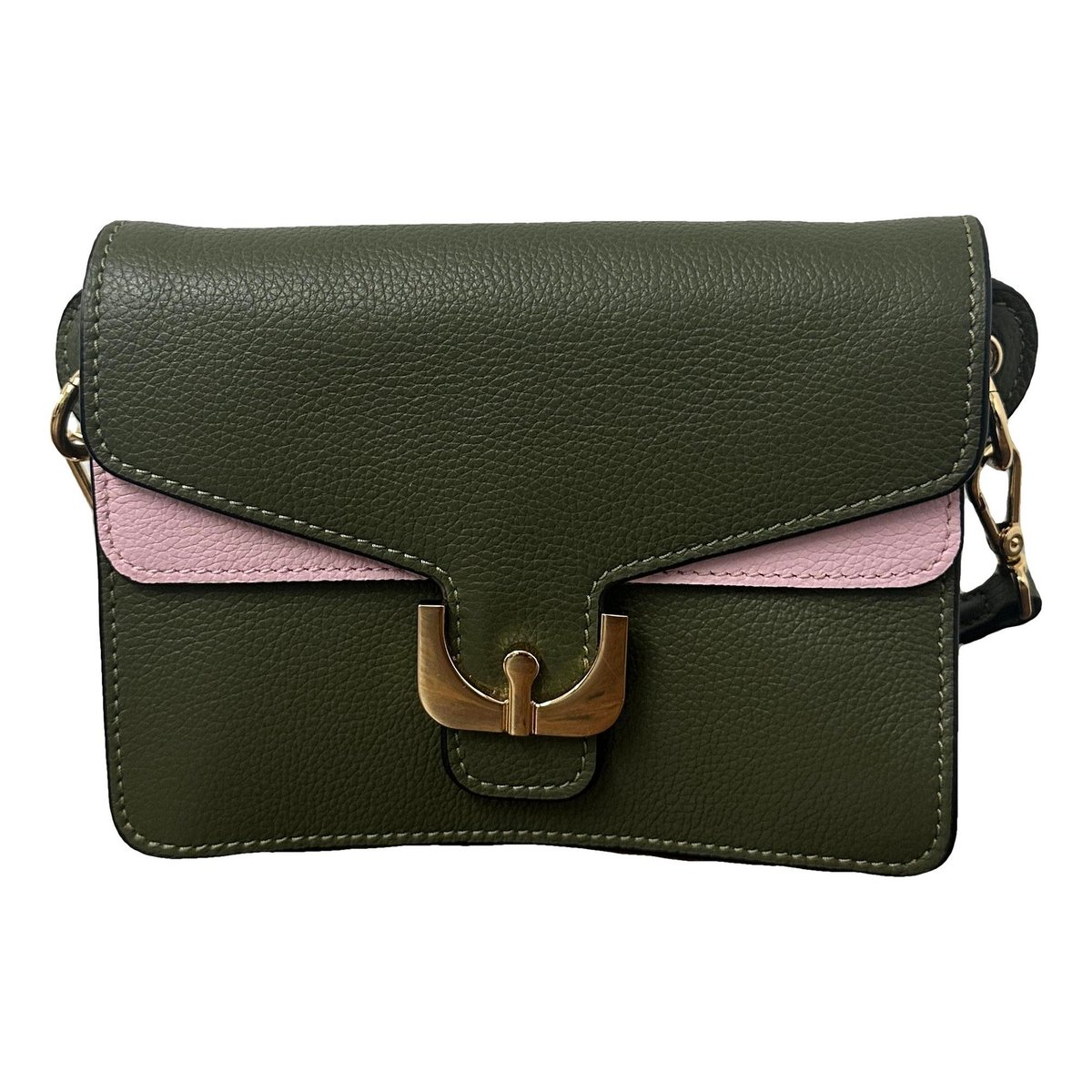 Leather crossbody bag