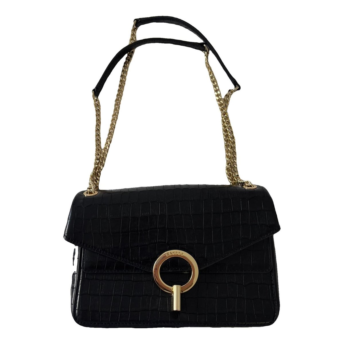 Yza leather handbag