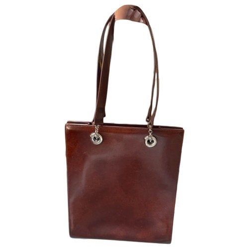 Panthère leather tote