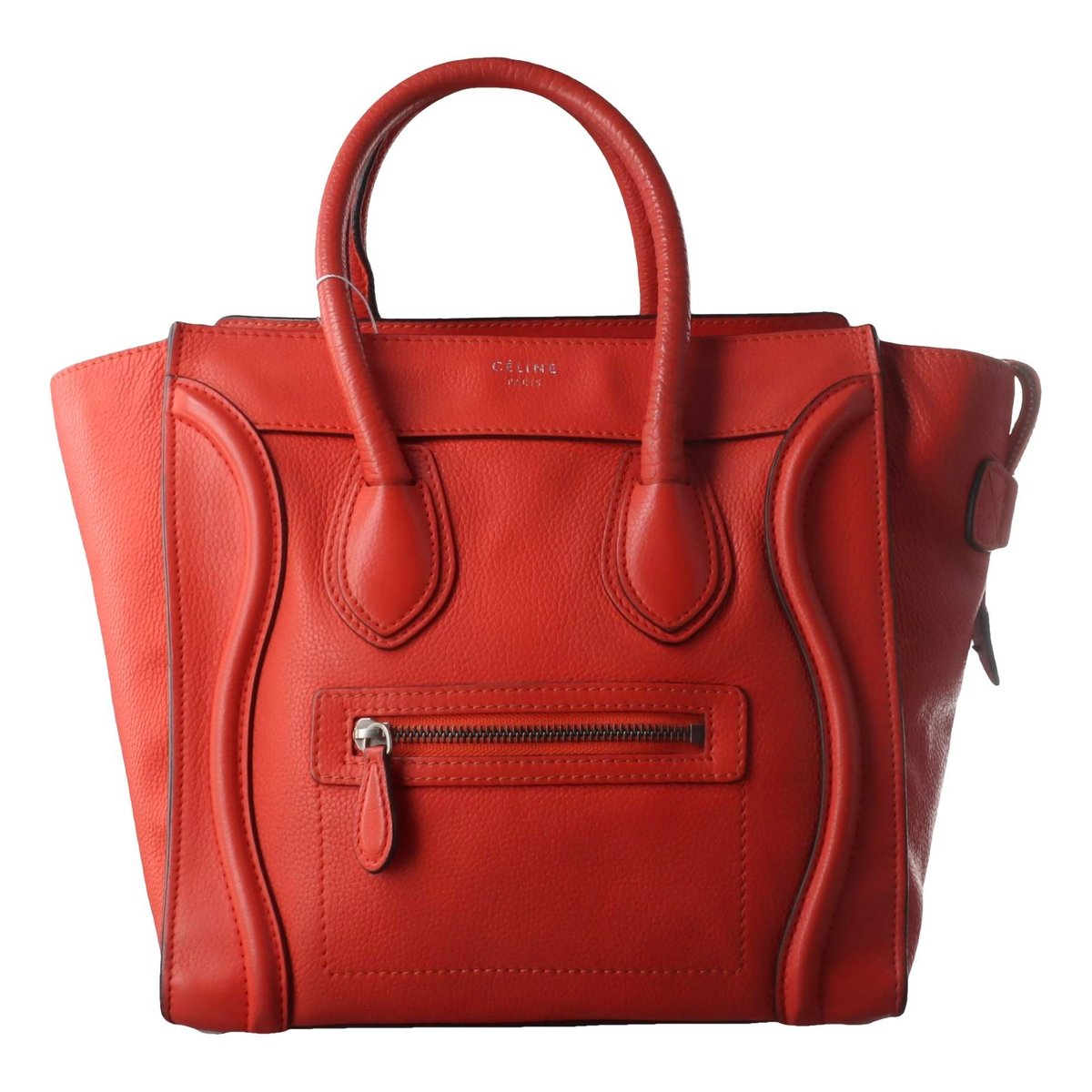 Luggage leather handbag