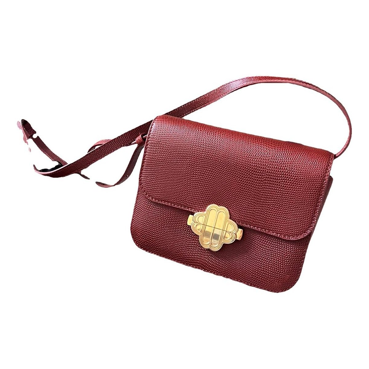 Leather crossbody bag