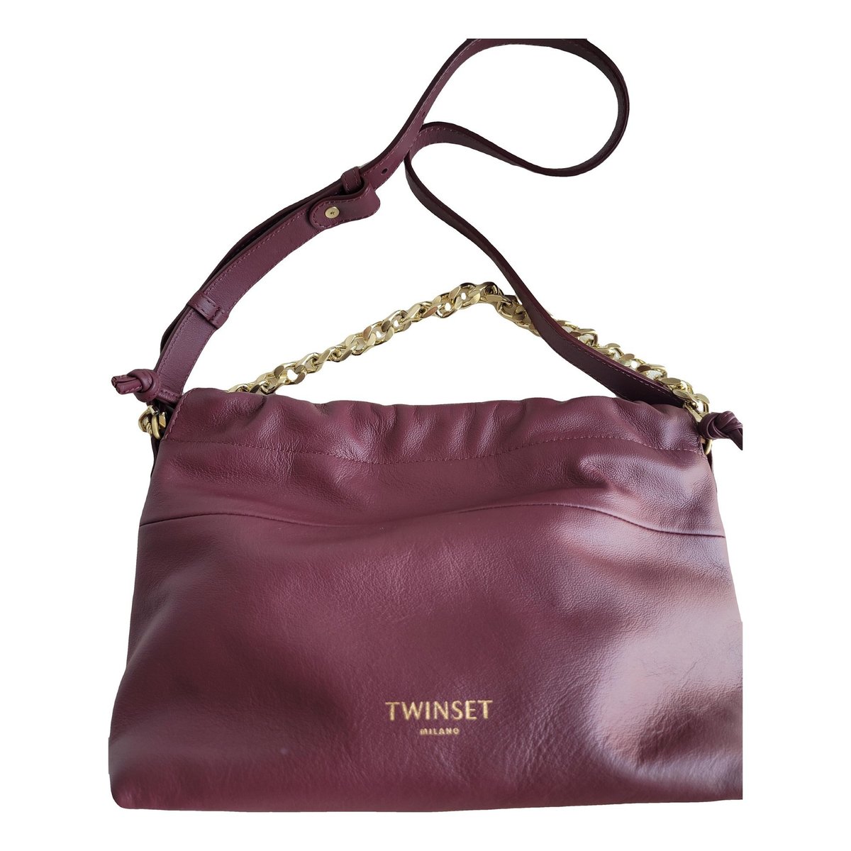 Leather crossbody bag