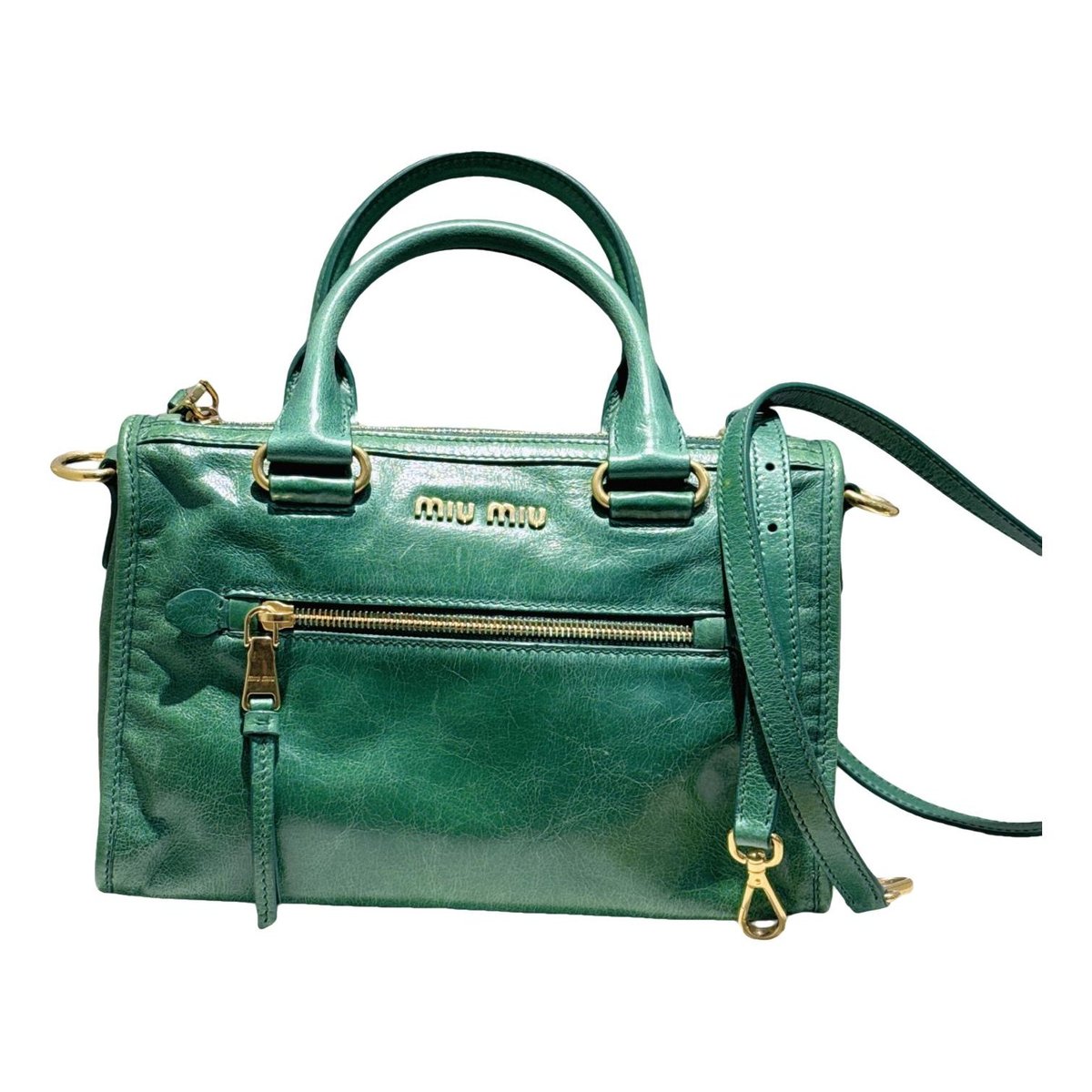 Vitello leather handbag