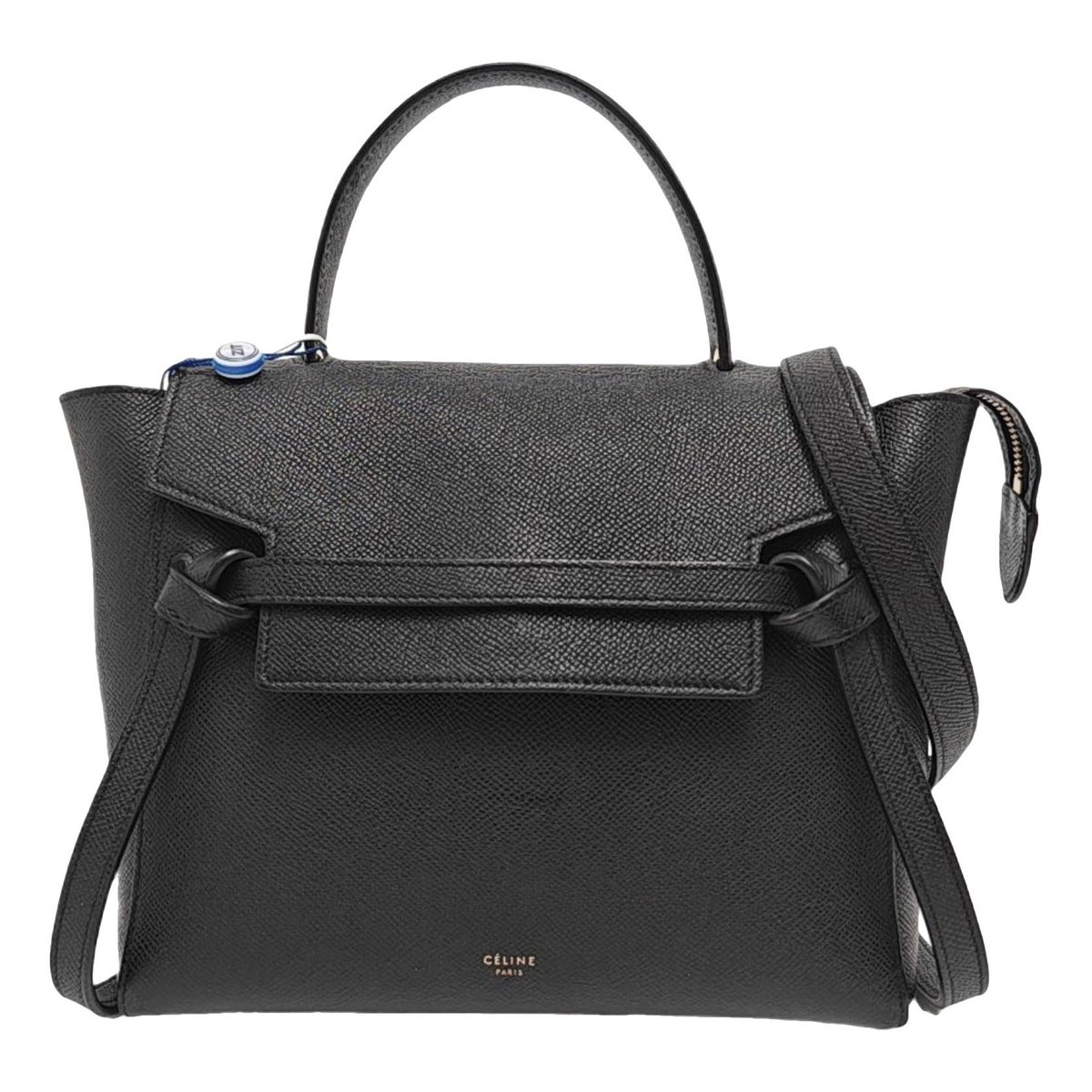 Belt leather handbag