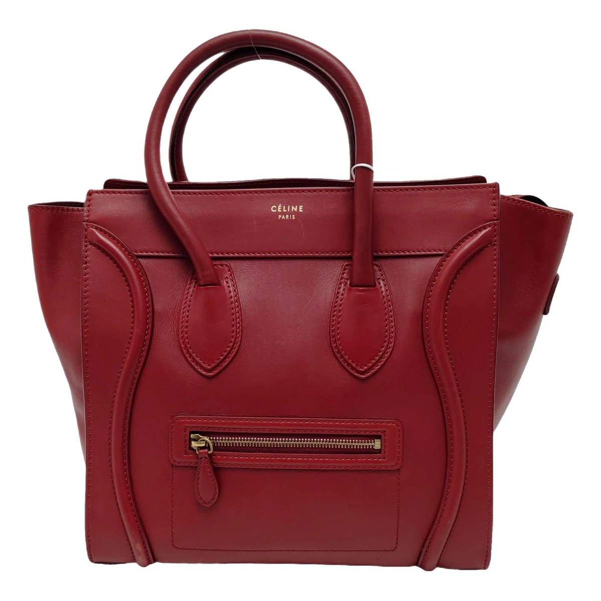 Luggage leather handbag