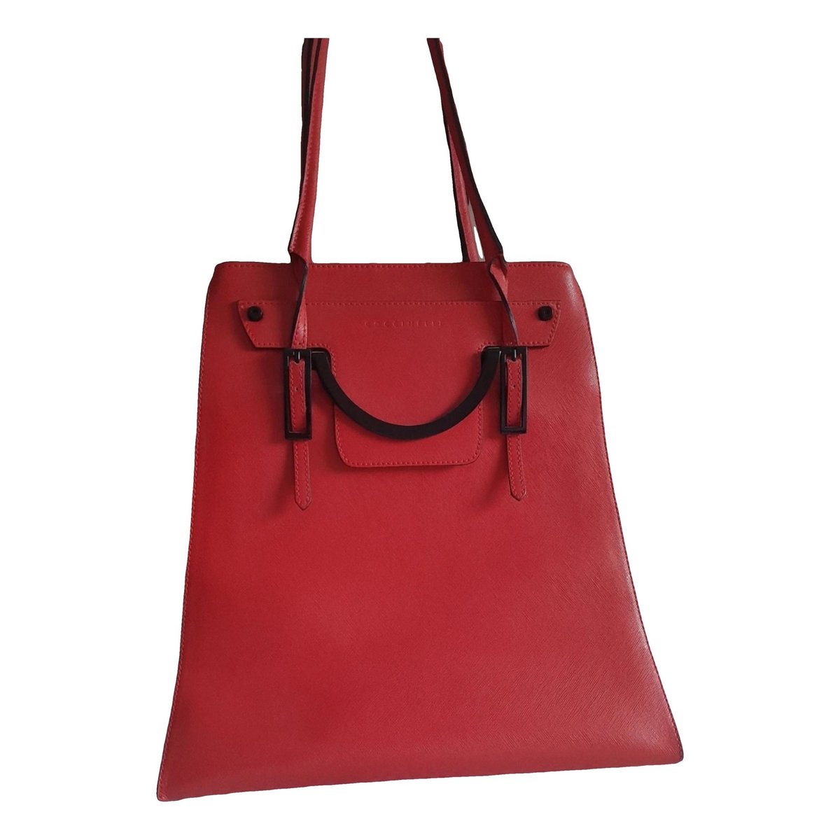 Leather tote