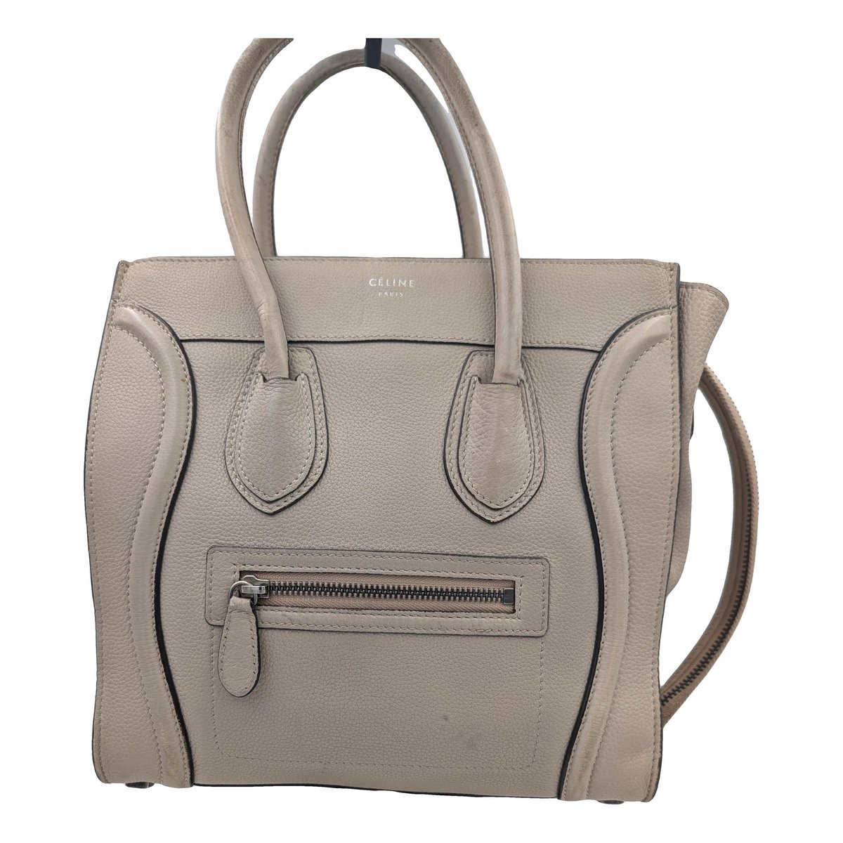 Luggage leather handbag