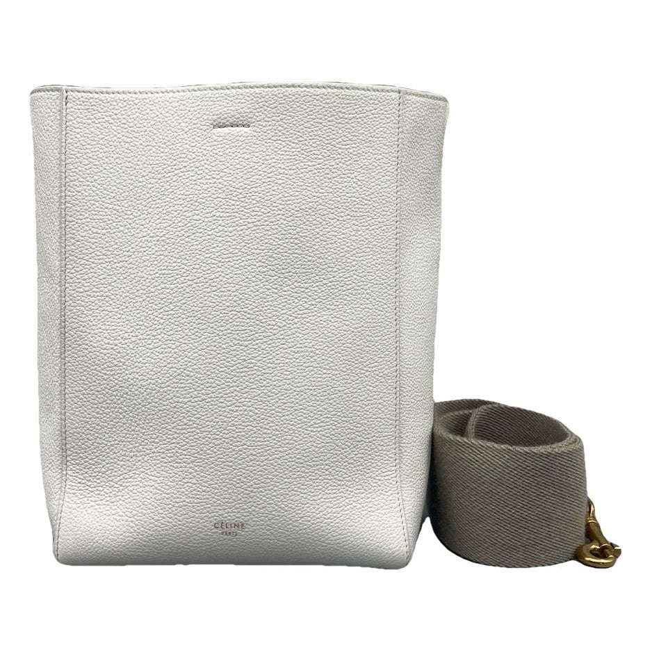 Seau Sangle leather tote