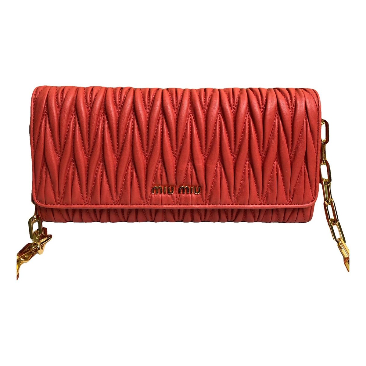 Miu delice leather crossbody bag