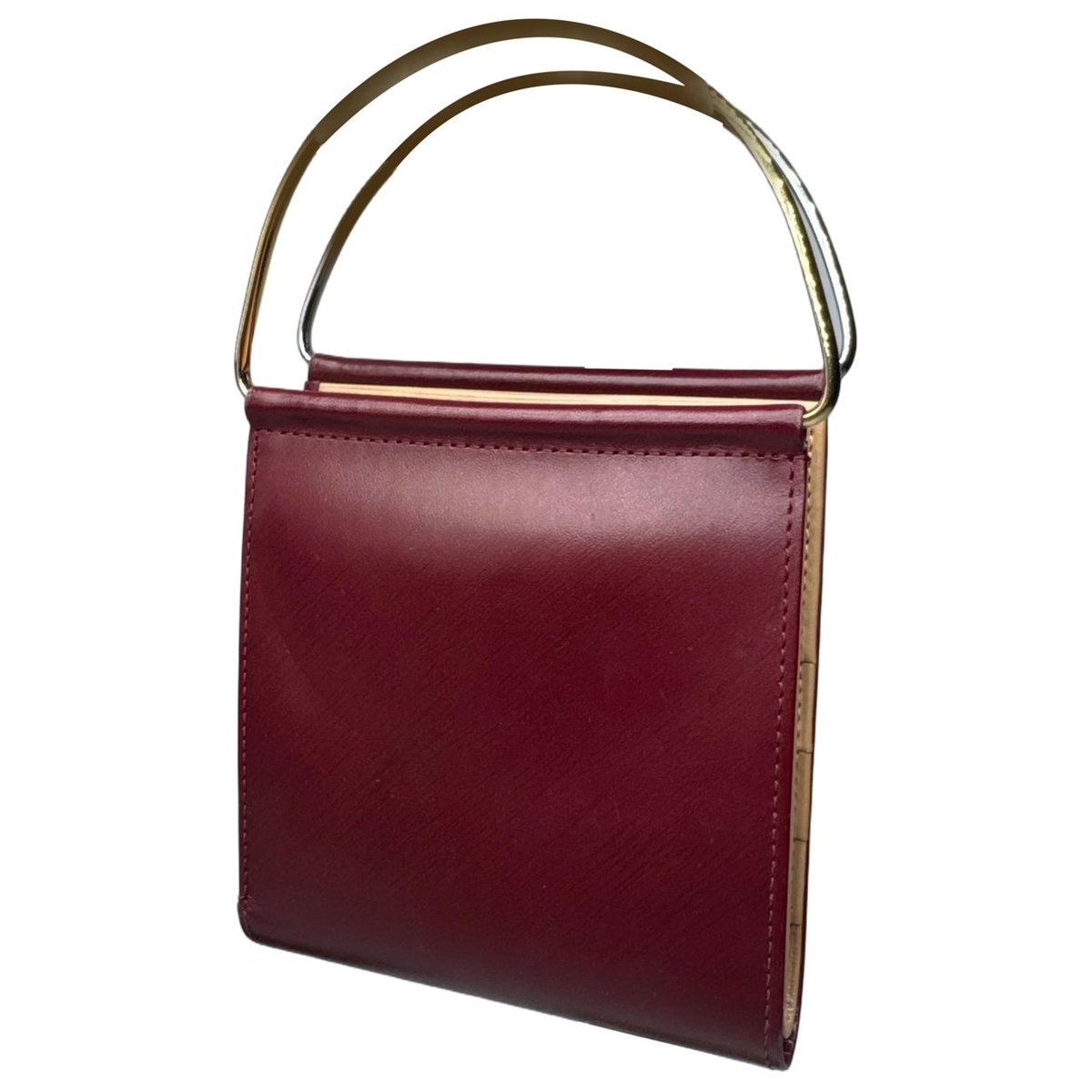 C leather mini bag
