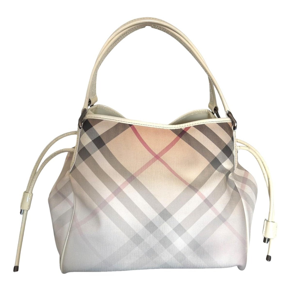 Brook patent leather handbag