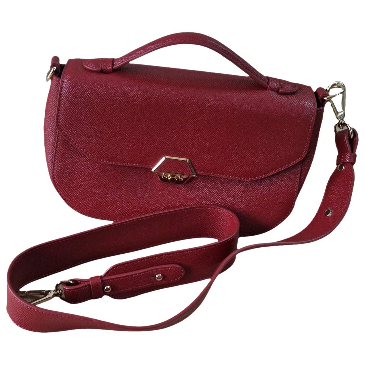 Leather crossbody bag