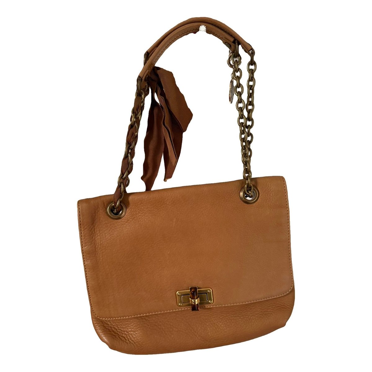 Happy leather handbag