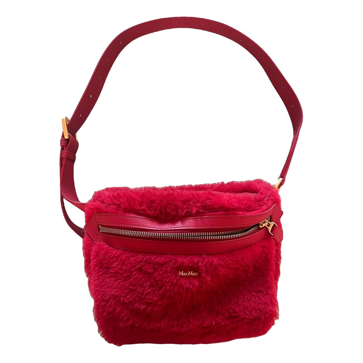 Wool crossbody bag