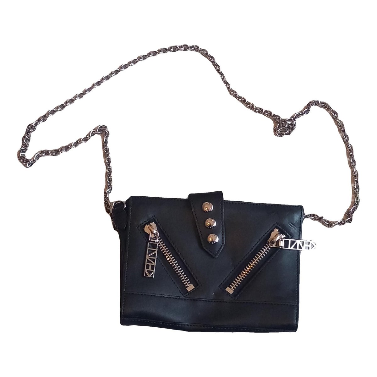 Kalifornia leather clutch bag